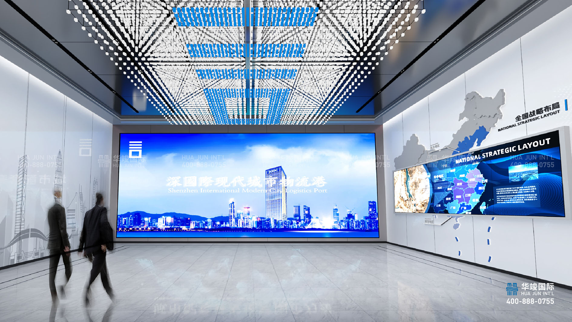 新興產(chǎn)業(yè)展廳設計